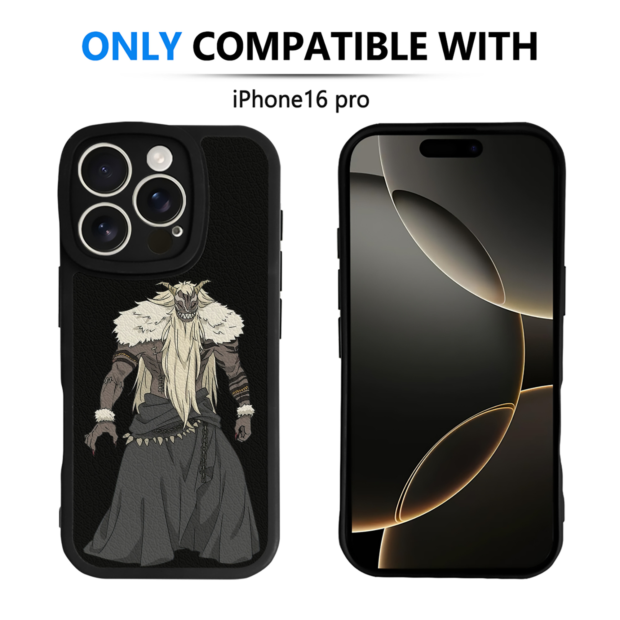 （画像用） 葬送のフリーレン Frieren 【iPhone 16シリーズ対応】シリコンスマホケース（レザー調） 材質：シリコン